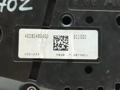 Peça sobressalente para automóvel em segunda mão quadrante por audi a3 (8v) ambiente referências oem iam 8v0920860h  