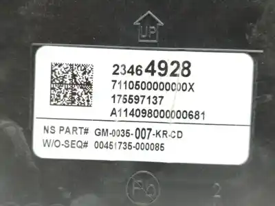 Peça sobressalente para automóvel em segunda mão quadrante por opel insignia berlina expression referências oem iam 23464928  