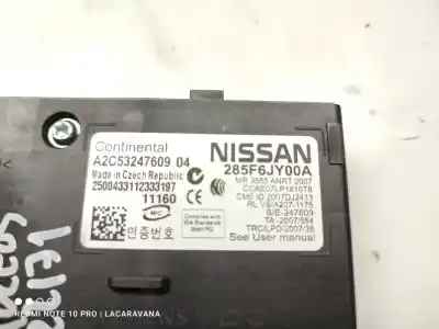 Second-hand car spare part ignition switch for renault koleos privilege oem iam references 285f6jy00a  