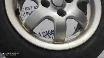 Peça sobressalente para automóvel em segunda mão jogo de jantes por peugeot 206 berlina xt referências oem iam 6jx14h2  