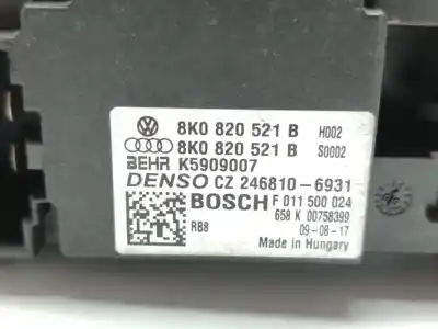 Автозапчастина б/у стійкість на нагревання для audi a4 b8 (8k2) 2.0 tdi посилання на oem iam 8k0820521b  