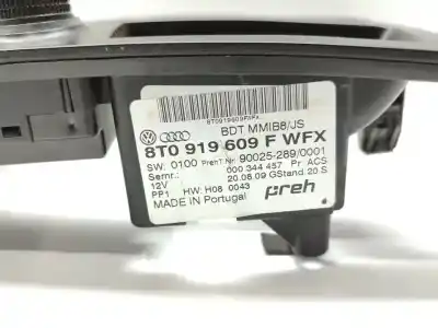 Pezzo di ricambio per auto di seconda mano comando multifunzione per audi a4 b8 (8k2) 2.0 tdi riferimenti oem iam 8t0919609f  