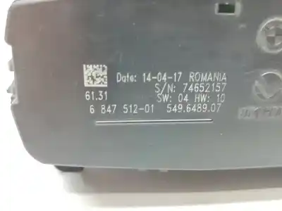 Автозапчастина б/у управління світлом для bmw serie 1 lim. (f21) 116d efficientdynamics edition посилання на oem iam 684751201  