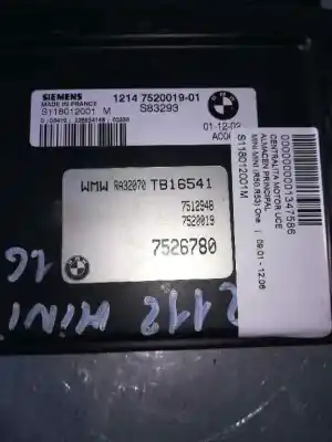 Автозапчастина б/у ебу контролер двигуна для mini mini (r50, r53) one посилання на oem iam 1214752001901  