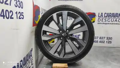 Pièce détachée automobile d'occasion jeu de jantes pour nissan micra v (k14) 0.9 cat références oem iam 17x6 1/2j 50  