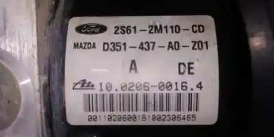 Peça sobressalente para automóvel em segunda mão abs por ford fiesta (cbk) fun referências oem iam 2s612m110cd  