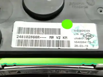 Автозапчасти б/у приборная доска за dacia dokker sl xplore ссылки oem iam 248102866r  