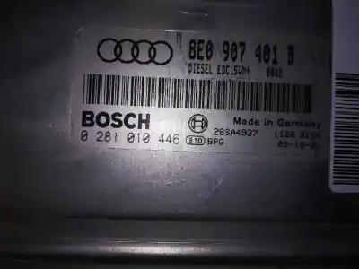 Second-hand car spare part ecu engine control for audi a4 avant (8e) 2.5 tdi quattro (132kw) oem iam references 8e0907401b  