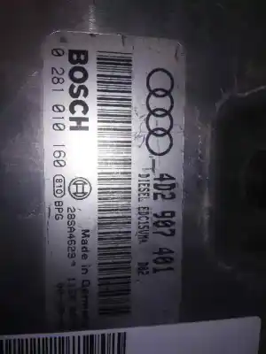 Автозапчастина б/у ебу контролер двигуна для audi a8 (d2) 2.5 tdi посилання на oem iam 4d2907401  