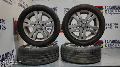 Pezzo di ricambio per auto di seconda mano set di cerchione in lega per mercedes-benz clase b (w245) 180 cdi (245.207) 109 cv / 80 kw riferimenti oem iam 6jx16h2 et46  