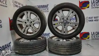 Pezzo di ricambio per auto di seconda mano set di cerchione in lega per mercedes-benz clase b (w245) 180 cdi (245.207) 109 cv / 80 kw riferimenti oem iam 6jx16h2 et46  