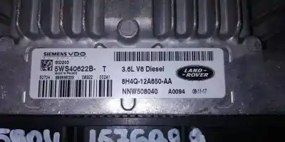 Peça sobressalente para automóvel em segunda mão centralina de motor uce por land rover range rover (lm) tdv8 hse referências oem iam 8h4q12a650aa  