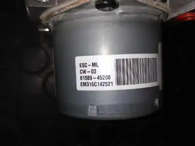 Pezzo di ricambio per auto di seconda mano abs per kia ceed drive 136 cv / 100 kw riferimenti oem iam 6158945200  