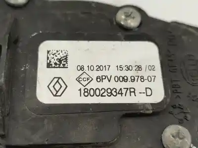 Автозапчасти б/у педаль газа за renault captur limited 118 cv / 87 kw ссылки oem iam 180029347r  
