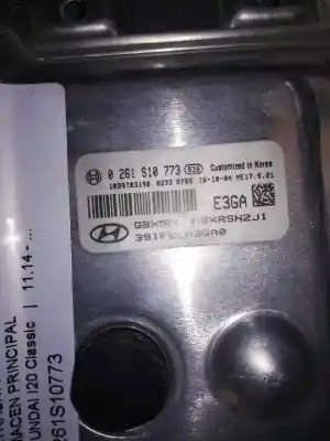 Second-hand car spare part ecu engine control for hyundai i20 classic oem iam references 0261s10773  