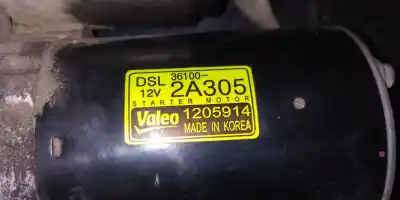 Second-hand car spare part starter motor for kia ceed drive 128 cv / 94 kw oem iam references 361002a305