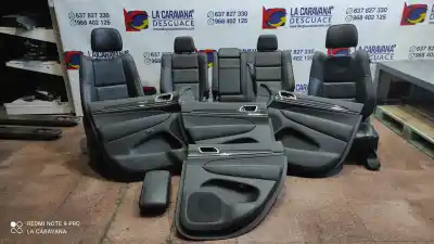 Second-hand car spare part complete seat set for jeep gr.cherokee (wk) 3.0 crd limited oem iam references 68175311ab