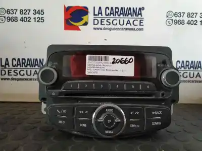 Gebrauchtes Autoersatzteil AUDIOSYSTEM / RADIO-CD zum OPEL CORSA E  OEM-IAM-Referenzen 39012675  