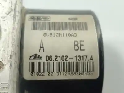 Peça sobressalente para automóvel em segunda mão abs por ford fiesta (cb1) ambiente referências oem iam 8v512m110ad  