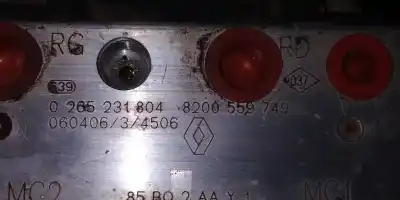 Peça sobressalente para automóvel em segunda mão abs por renault clio iii exception referências oem iam 8200559749  