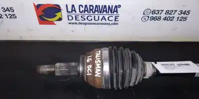 Автозапчастина б/у передня права трансмісія для renault talisman icon посилання на oem iam 391004169r  