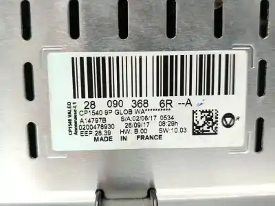 Автозапчасти б/у gps-навигационная система за renault talisman icon ссылки oem iam 280903686r  