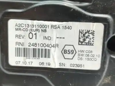 Автозапчасти б/у приборная доска за renault talisman icon ссылки oem iam 248100404r  