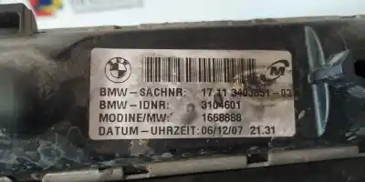 Peça sobressalente para automóvel em segunda mão radiador de água por bmw x3 (e83) 2.0d referências oem iam 3104601
