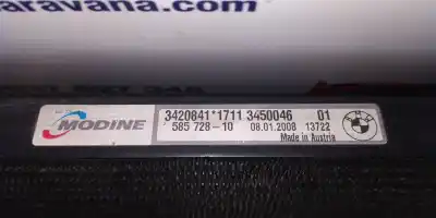 Peça sobressalente para automóvel em segunda mão condensador / radiador de ar condicionado por bmw x3 (e83) 2.0d referências oem iam 3420841