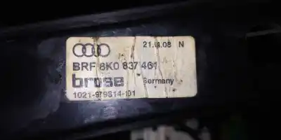 Автозапчасти б/у регулятор стекла переднего левого за audi a4 b8 (8k2) 2.0 tdi ссылки oem iam 8k0959801  