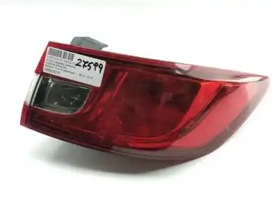 Pezzo di ricambio per auto di seconda mano luci posteriori destra per renault clio iv authentique riferimenti oem iam 265502631r