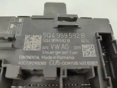 Автозапчасти б/у комфортный модуль за seat leon (5f1) i-tech ссылки oem iam 5q4959592b