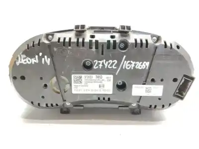 Автозапчастина б/у панель інструментів для seat leon (5f1) i-tech посилання на oem iam 5f0920741d  