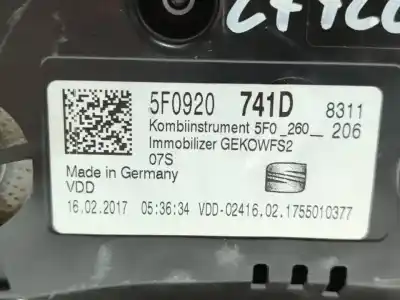 Автозапчасти б/у приборная доска за seat leon (5f1) i-tech ссылки oem iam 5f0920741d