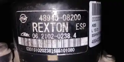 Автозапчасти б/у абс за ssangyong rexton 2.7 turbodiesel cat ссылки oem iam 4894008200  