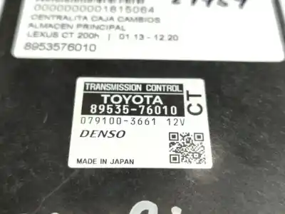 Автозапчастина б/у ЕЛЕКТРОННИЙ МОДУЛЬ для LEXUS CT  Посилання на OEM IAM 8953576010  