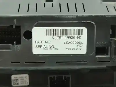 Peça sobressalente para automóvel em segunda mão comando de sofagem (chauffage / ar condicionado)  por ford ka+ active referências oem iam j7bt19980ed  