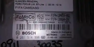 Автозапчастина б/у ебу контролер двигуна для ford focus lim. st-line посилання на oem iam f1fa12a650asg  