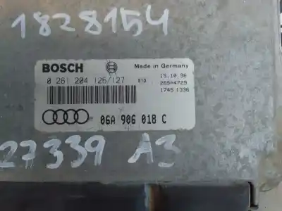 Автозапчасти б/у блок управления двигателем за audi a3 (8l) 1.8 ambiente ссылки oem iam 06a906018c  