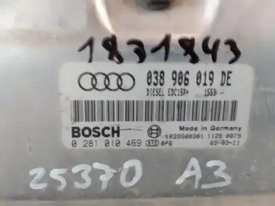 Автозапчасти б/у блок управления двигателем за audi a3 (8l) 1.9 tdi ambiente ссылки oem iam 038906019de  