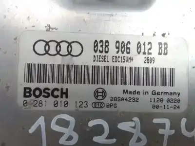 Автозапчастина б/у ебу контролер двигуна для audi a3 (8l) 1.9 tdi посилання на oem iam 038906012bb