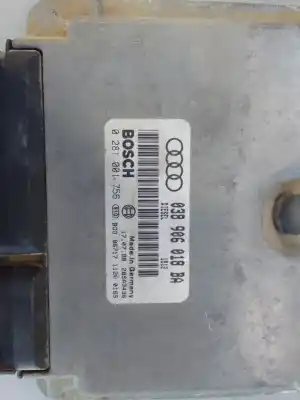 Автозапчасти б/у блок управления двигателем за audi a3 (8l) 1.9 tdi ссылки oem iam 038906018ba  