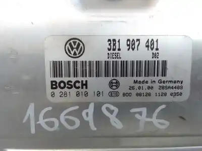 Автозапчастина б/у ебу контролер двигуна для volkswagen passat b5.5 variant (3b6) 2.5 tdi посилання на oem iam 3b1907401  