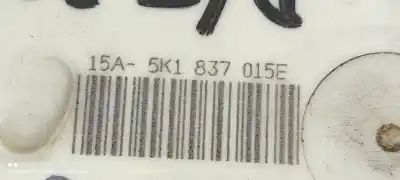 Автозапчастина б/у замок передніх дверей лівий для seat leon sc (5f5) 2.0 tdi посилання на oem iam 5k1837015e  