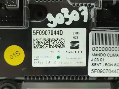 Автозапчасти б/у климат-контроль за seat leon sc (5f5) 2.0 tdi ссылки oem iam 5f0907044d  