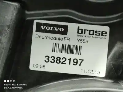 Second-hand car spare part passenger side right window regulator for volvo v40 básico oem iam references 31276216  