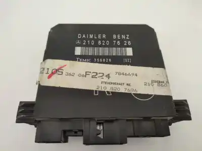Second-hand car spare part CENTRAL LOCKING PUMP for MERCEDES-BENZ CLASE E (W210) BERLINA DIESEL  OEM IAM references 2108207626  