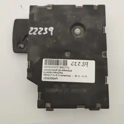 Second-hand car spare part ignition switch for renault clio iv authentique oem iam references 285906994r  