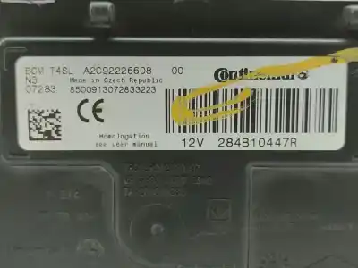 Second-hand car spare part electronic module for dacia sandero stepway oem iam references 284b10447r  