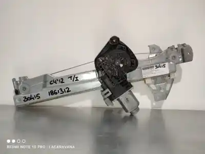 Second-hand car spare part rear left window regulator for citroen c4 lim. exclusive oem iam references 402279j
